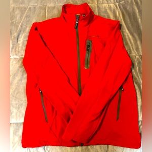 Merrell Red Windbreaker Jacket